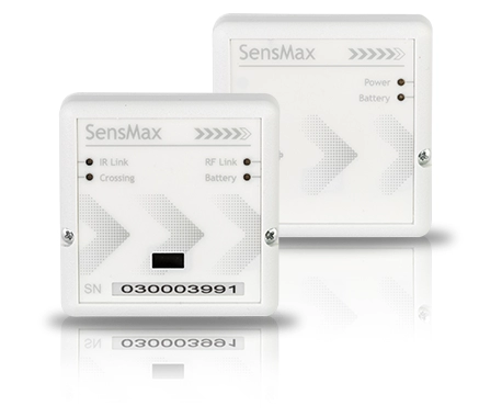 SensMax Pro S1 — contador de pessoas unidirecional por infravermelhos